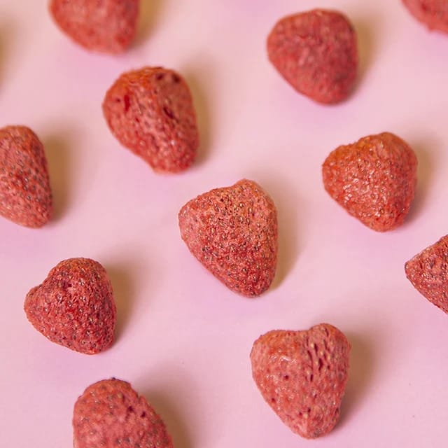 freeze dried strawberry